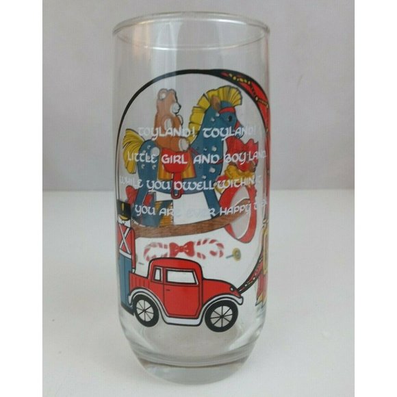 Vintage 1984 Pepsi Christmas Collection "Toyland" Collectible Drinking Glass - Picture 3 of 6